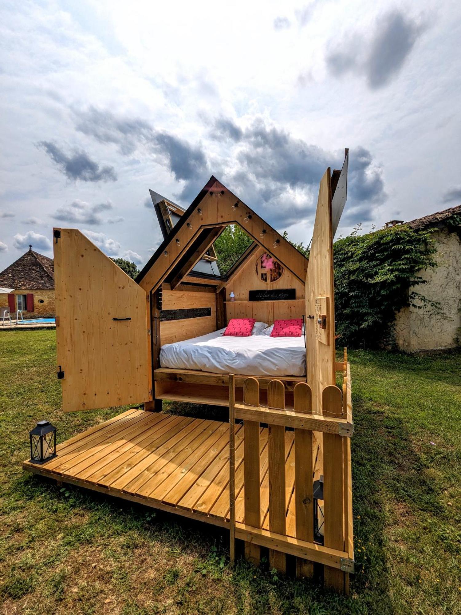 La Borie Du Chevrier Hotel Sainte-Croix-de-Beaumont ภายนอก รูปภาพ